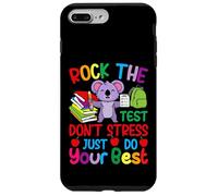 Rock the Test Don't Stress Just Do Your Best - Teacher Koala Case for iPhone 7 Plus/8 Plus