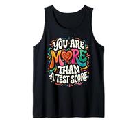 Rock The Test Don't Stress Just Do Your Best Teacher Testing Tank Top