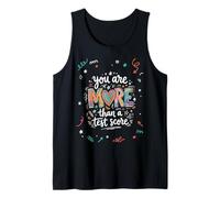 Rock The Test Don't Stress Just Do Your Best Teacher Testing Tank Top