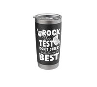 Rock The Test Don't Stress - Teacher Testing Stainless Steel Insulated Tumbler