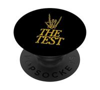 Rock The Test Skeleton Hand Distressed PopSockets Adhesive PopGrip