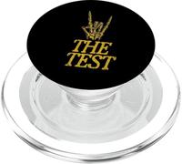 Rock The Test Skeleton Hand Distressed PopSockets PopGrip for MagSafe
