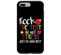 Rock The Test Teacher Test Day Testing Day Funny Teacher Case for iPhone 7 Plus/8 Plus