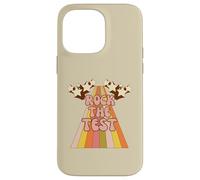 Rock The Test Testing Day Retro Teacher Stars Case for iPhone 14 Pro Max