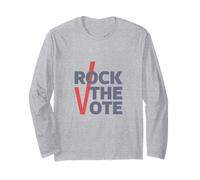 Rock The Vote Vote Elections Funny Graphic 2021 tees Long Sleeve T-Shirt