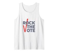Rock The Vote Vote Elections Funny Graphic 2021 tees Tank Top