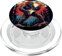 Rock the Wild with this Cool Guitar Bigfoot Costume PopSockets PopGrip for MagSafe