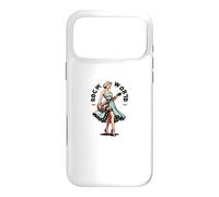Rock the World Retro Pin Up Illustration Art Case for iPhone 17 Pro Max
