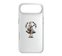 Rock the World Retro Pin Up Illustration Art Case for iPhone Air