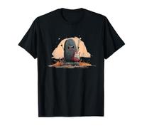 Rock to Death Gravestone Costume for E-Guitar Lovers T-Shirt