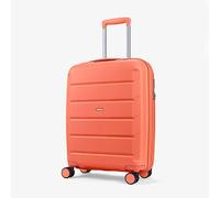 Rock Tulum 8 Wheel Small Cabin Suitcase White