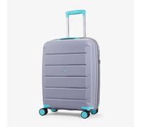 Rock Tulum 8 Wheel Small Cabin Suitcase White