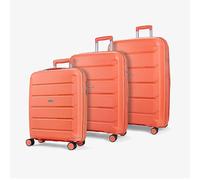 Rock Tulum Hardshell 3 Piece Luggage Set White