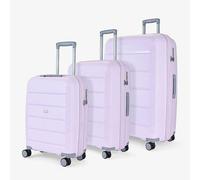 Rock Tulum Hardshell 3 Piece Luggage Set White