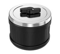 Rock Tumbler Barrel Extral Large Capacity 2.5 Lbs 5 x 4 inch, Rubber Material, with Durable Leak-proof Lid, Compatiable C1&C1 Pro Rock Tumbler