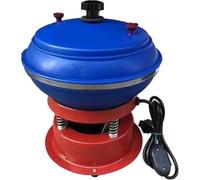 Rock Tumbler Bowl 8 Inch Jewelry Vibration Polishing Machine - Electric 130W Vibratory Tumbler for Convenient Operation & Tumbling - 6.2L Capacity, Professional Grade Power Buffing & Shine