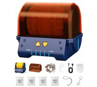 Rock Tumbler, Hobby Rock Tumbler Kit with Durable Leak-proof Tumbler, Timed Mode, Usb Interface for 8+ Year Old Boys and Girls Developing Concentration and Practical Skills
