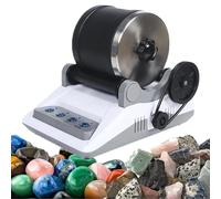 Rock Tumbler Polisher Kit - Electric Gem Grinder with Timer Buttons, Professional DIY Stone Polisher for All Ages