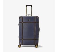 Rock Vintage Suitcase Navy Large Blue