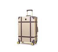 Rock Luggage Vintage Suitcase Gold