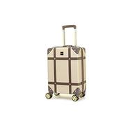 Rock Luggage Vintage Suitcase Gold