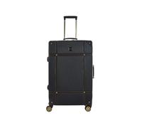 Rock Vintage - Suitcase Hard-Shell 4 Spinner Wheels Travel Bag - Medium - Black