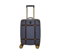Rock Vintage - Suitcase Hard-Shell 4 Spinner Wheels Travel Bag - Small - Navy