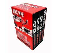Rock War Complete Collection 1-4 Books Box Set By Robert Muchamore (Rock War, Boot Camp, Gone Wild & Crash Landing)