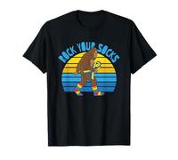 Rock Your Socks Down Syndrome Bigfoot Sasquatch Men Boy Kid T-Shirt