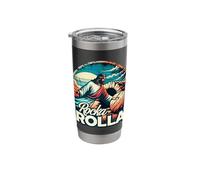Rocka Rolla Jesus Rolling The Rock Vintage Easter Passover Stainless Steel Insulated Tumbler