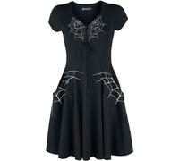 Rockabella Black Widow Dress Mini Dress black white 3XL