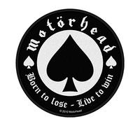 Motörhead Born To Lose Unisex Patch standard, 100% polyester,
