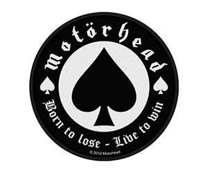 Rockabilia Motorhead Born To Lose Woven Patch