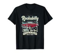 Rockabilly 50s Hot Rod Rock N Roll Cruising Style T-Shirt