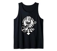 Rockabilly 50s Party Rock and Roll Vintage 60s Doo Wop Retro Tank Top