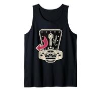 Rockabilly 50s Rock and Roll Retro Party 60s Doo Wop Vintage Tank Top