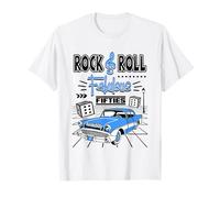 Rockabilly Clothes For Men Women Rock and Roll Gifts 1950s T-Shirt