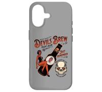 Rockabilly Devil Girl Beer Home Brewing 1950's Retro Pinup Case for iPhone 17