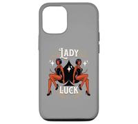 Rockabilly Devil Girl Lady Lucky Spade Retro Vintage Casino Case for iPhone 12/12 Pro