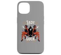Rockabilly Devil Girl Lady Lucky Spade Retro Vintage Casino Case for iPhone 13