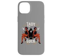 Rockabilly Devil Girl Lady Lucky Spade Retro Vintage Casino Case for iPhone 14 Plus