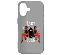 Rockabilly Devil Girl Lady Lucky Spade Retro Vintage Casino Case for iPhone 17