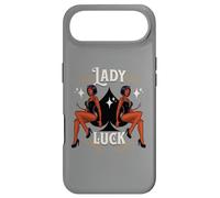 Rockabilly Devil Girl Lady Lucky Spade Retro Vintage Casino Case for iPhone Air