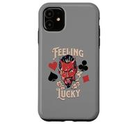 Rockabilly Feeling Lucky Devil Dice 50s Retro Vintage Casino Case for iPhone 11