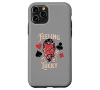 Rockabilly Feeling Lucky Devil Dice 50s Retro Vintage Casino Case for iPhone 11 Pro