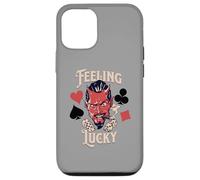 Rockabilly Feeling Lucky Devil Dice 50s Retro Vintage Casino Case for iPhone 12/12 Pro