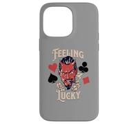 Rockabilly Feeling Lucky Devil Dice 50s Retro Vintage Casino Case for iPhone 14 Pro Max