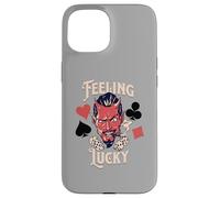Rockabilly Feeling Lucky Devil Dice 50s Retro Vintage Casino Case for iPhone 15