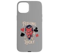 Rockabilly Feeling Lucky Devil Dice 50s Retro Vintage Casino Case for iPhone 15 Plus