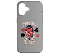 Rockabilly Feeling Lucky Devil Dice 50s Retro Vintage Casino Case for iPhone 16